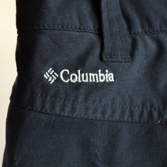 COLUMBIA women's pants  trousers navy blue Hiking camping outdoor - Picture 3 of 5